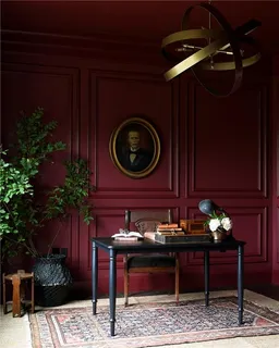 a view of a house with a sink and wooden floor
