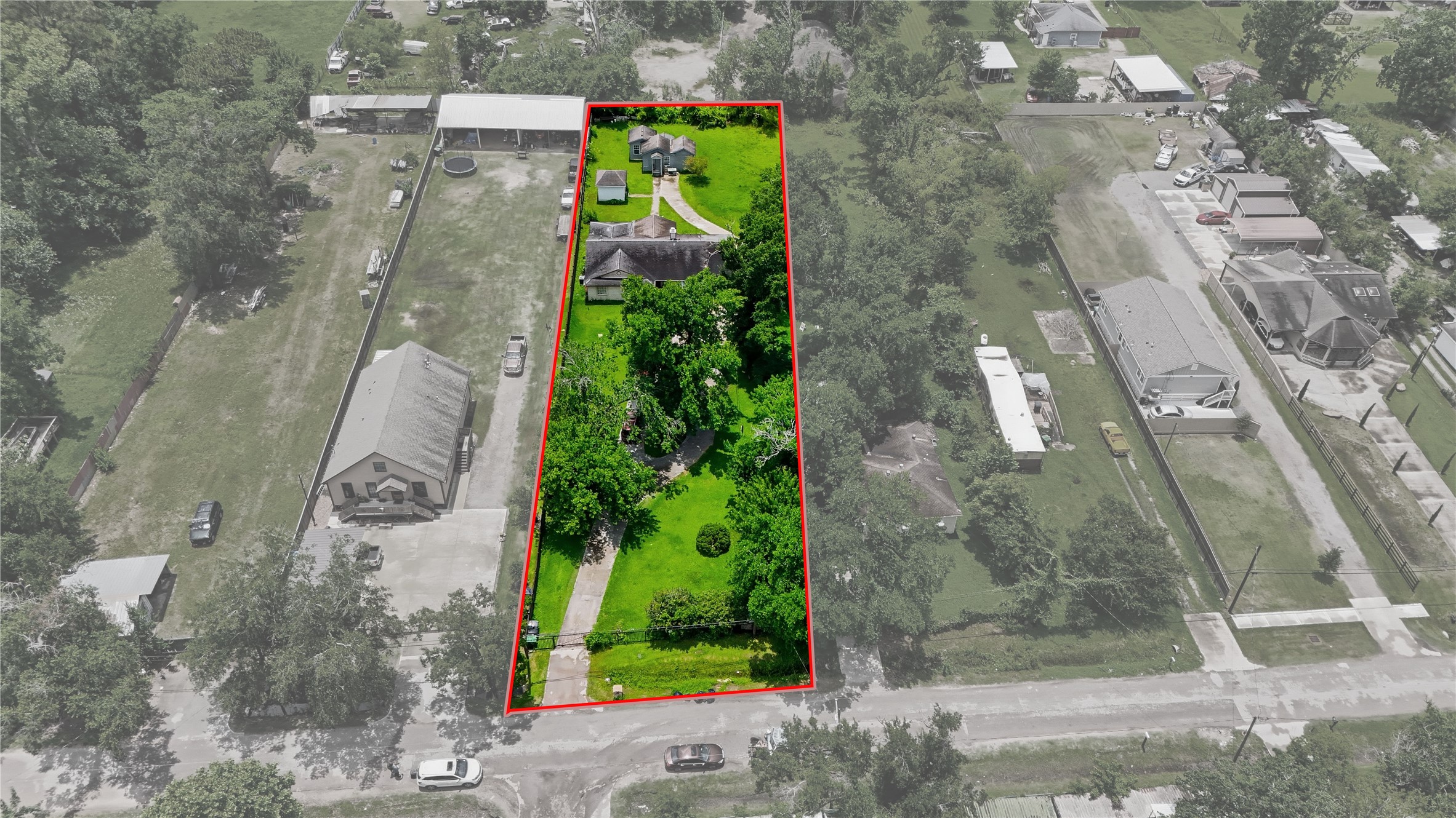 4606 Terrell Street Houston, TX 77093 - Photo 34 of 41 Sky View of the Property
