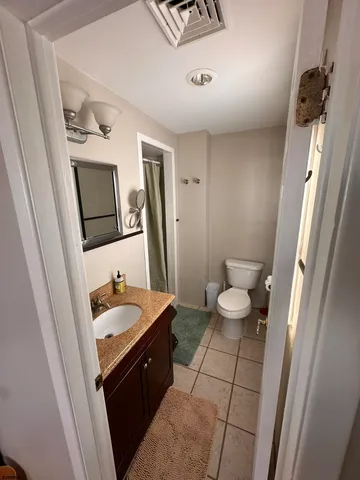 a view of a backyard with plants and a tub