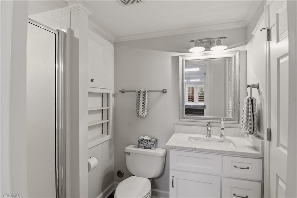 108 Ridgemere Court Winston-Salem, NC 27106 - Photo 32 of 47 Basement Bathroom