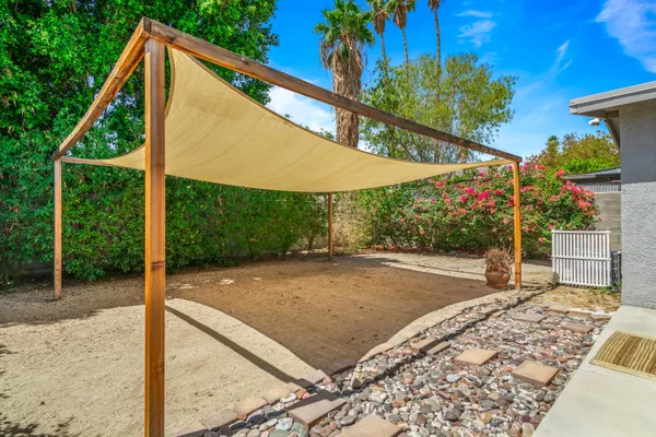 a view of a house with patio