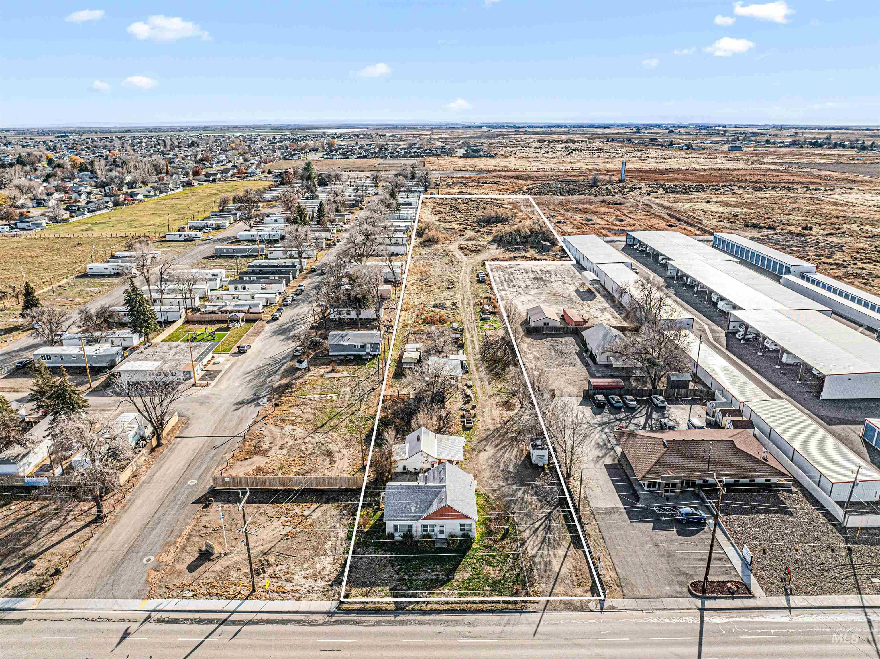 1115 Airbase Road Mountain Home, ID 83647 - Photo 1 of 32 Drone / aerial view