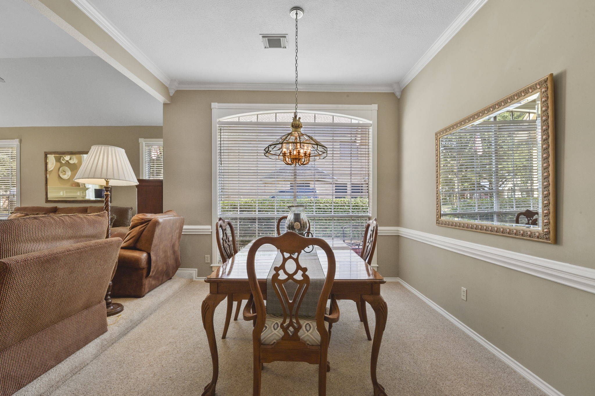 5827 Ashmere Lane Spring, TX 77379 - Photo 13 of 50 a view of a dining room with furniture window and outside view