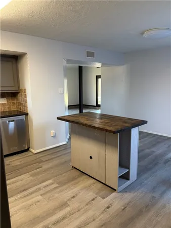 a room with a wooden floor