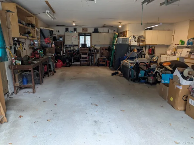 a view of a storage in a room