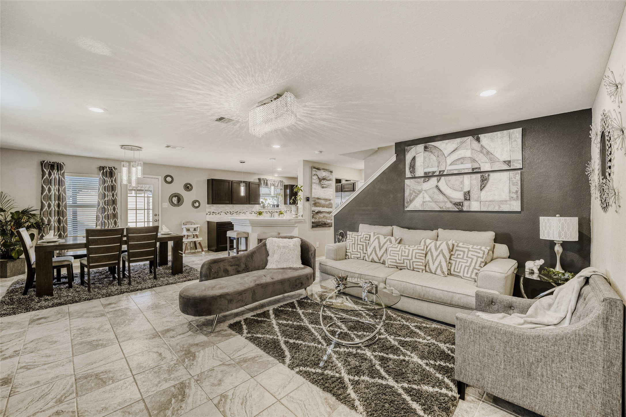 13604 Vigilance Street Manor, TX 78653 - Photo 10 of 28 a living room with furniture and large windows