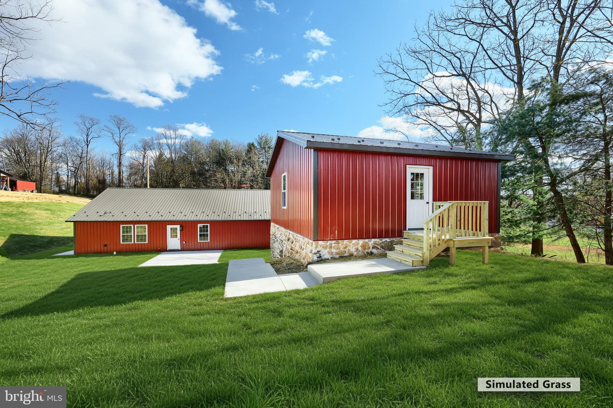 10640 Enfield Road Felton, PA 17322 - Photo 12 of 59 a view of backyard with garden and entertaining space