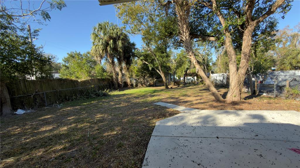 8204 North Semmes Street Tampa, FL 33604 - Photo 14 of 14 a view of a yard with plants and trees