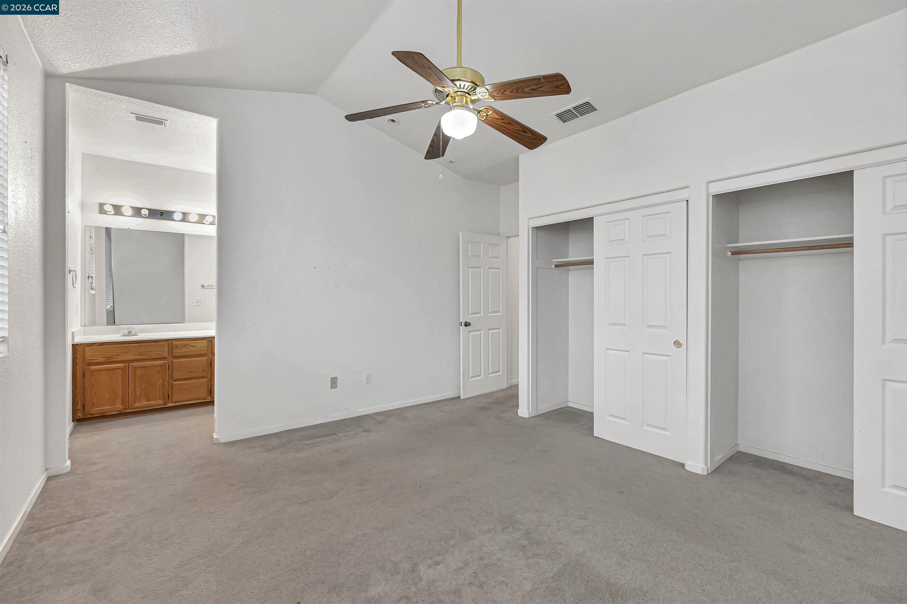 686 Anderson Way Rio Vista, CA 94571 - Photo 21 of 36 a view of an empty room with a ceiling fan