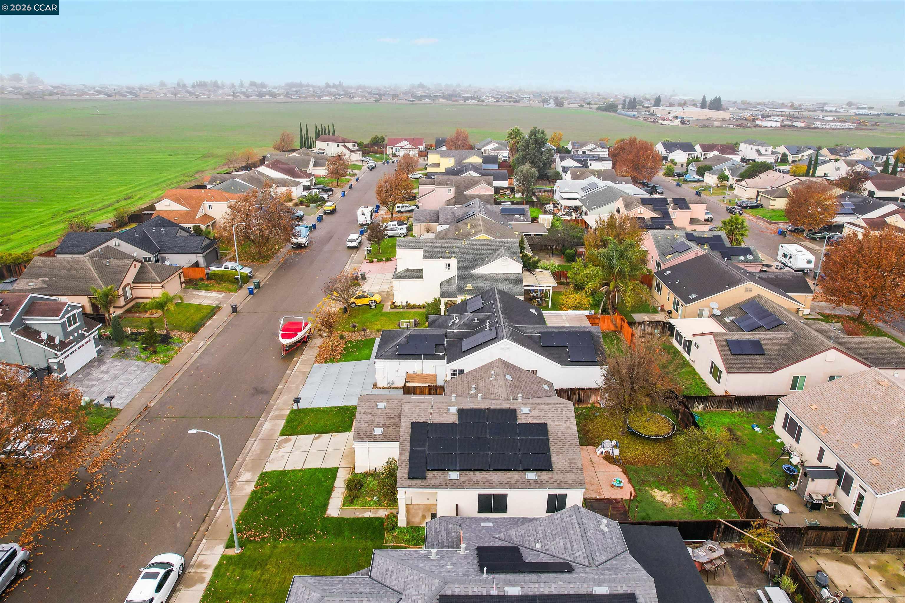 686 Anderson Way Rio Vista, CA 94571 - Photo 33 of 36 an aerial view of residential building with outdoor space and ocean view