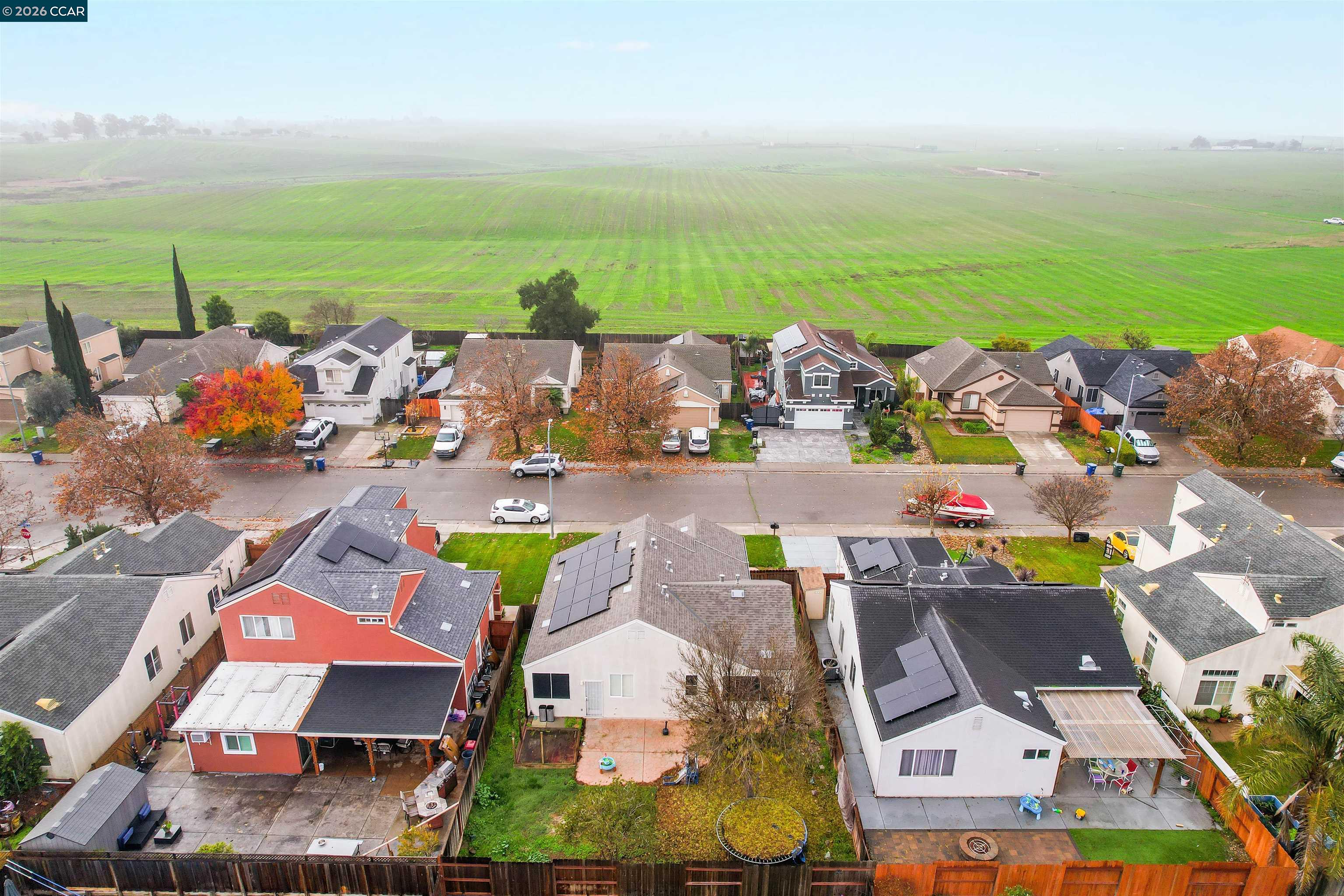 686 Anderson Way Rio Vista, CA 94571 - Photo 34 of 36 an aerial view of a building with outdoor space and ocean view