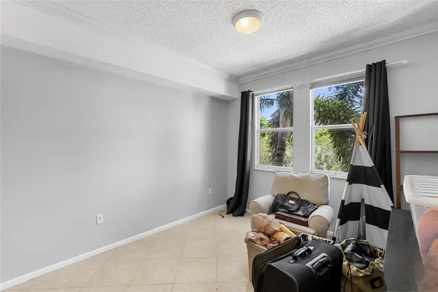 a room with furniture and a window