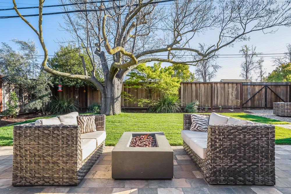 2354 Marr Lane San Jose, CA 95124 - Photo 22 of 55 a view of a chairs and table in the back yard of the house