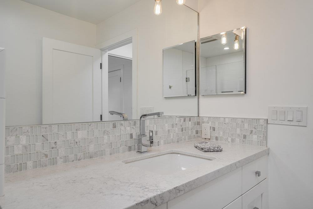2354 Marr Lane San Jose, CA 95124 - Photo 50 of 55 a bathroom with a sink and a mirror