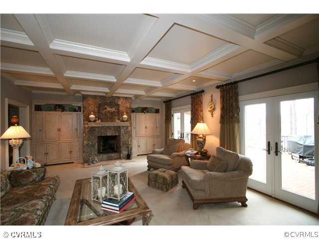 Den/Family/Great Room - Opens to Foyer and Kitchen