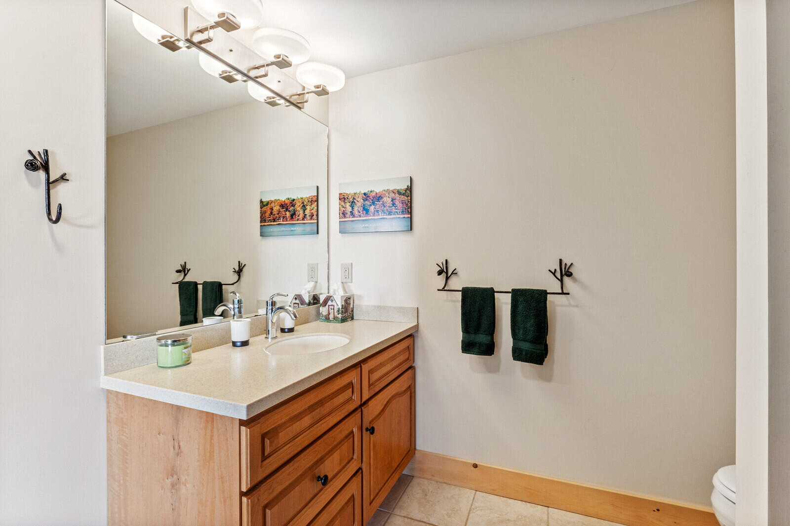 56 Whip Willow Farm Road, Unit U Rangeley, ME 04970 - Photo 28 of 60 Lower Level Full Bath