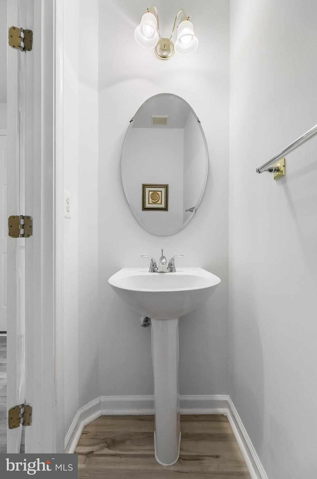 46716 Cavendish Square Sterling, VA 20165 - Photo 15 of 42 a bathroom with a sink and a mirror