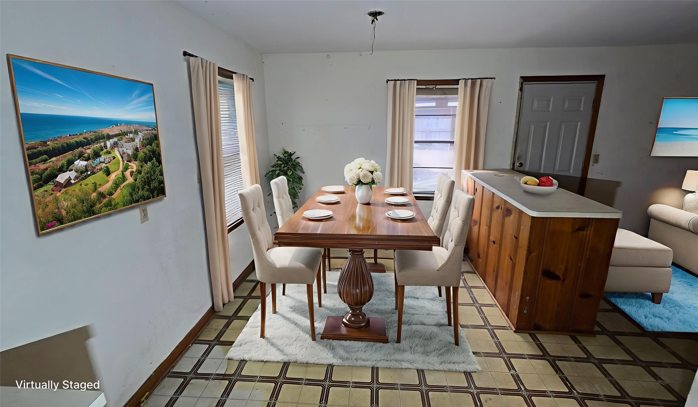 103 Long Drive Baytown, TX 77521 - Photo 3 of 21 a view of a dining room with furniture and window