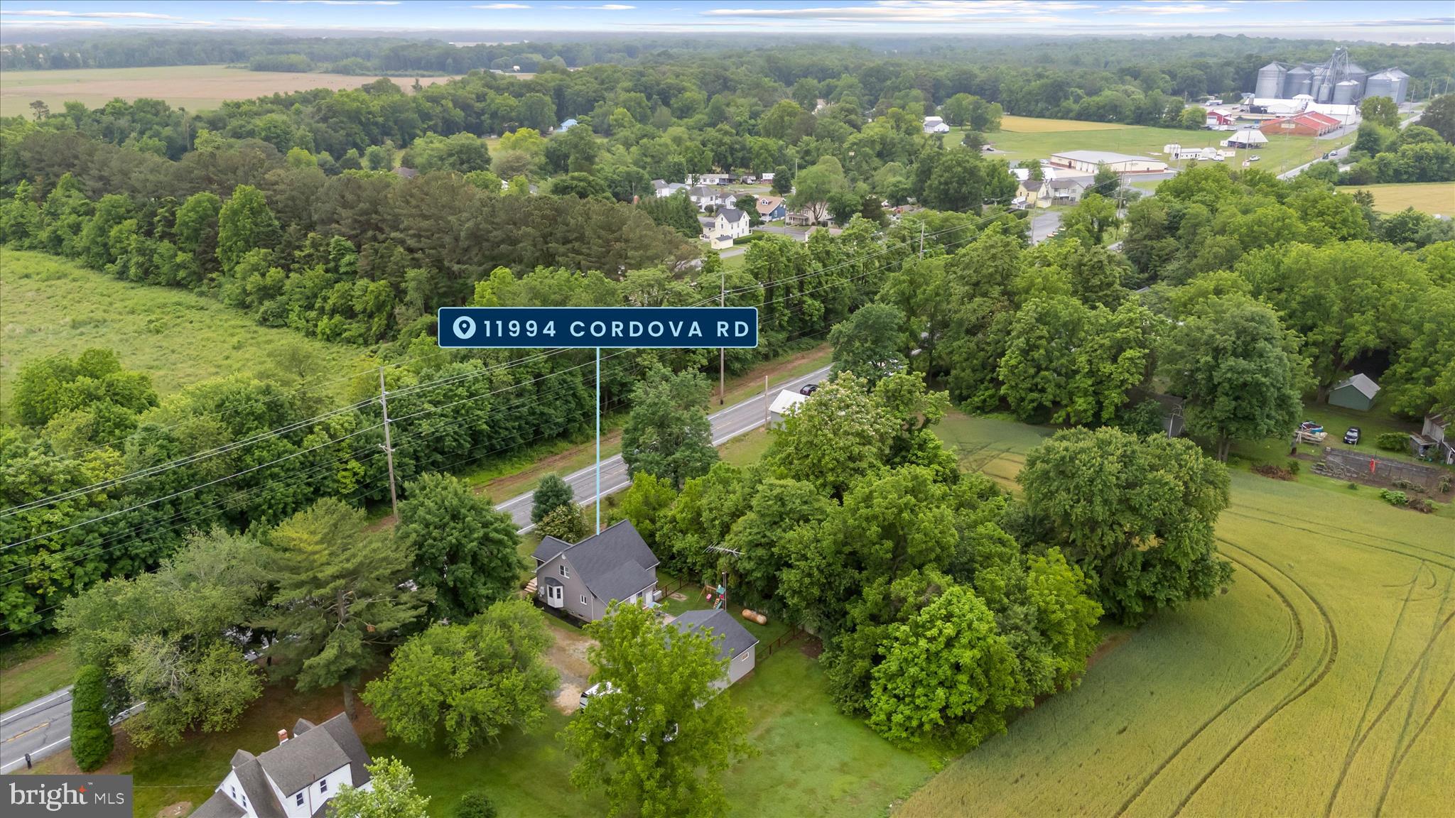 11994 Cordova Road Cordova, MD 21625 - Photo 51 of 57 a view of a street with a yard of it