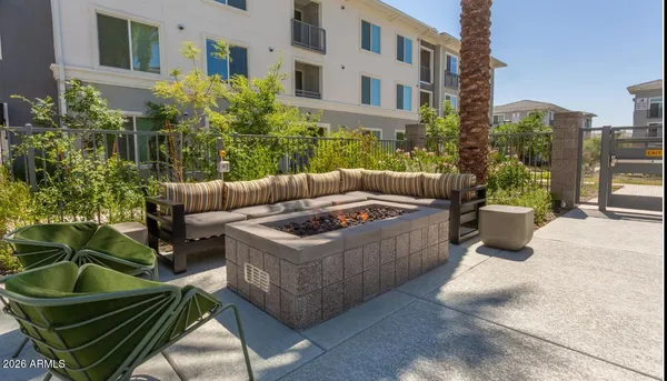 a view of a couches in a patio