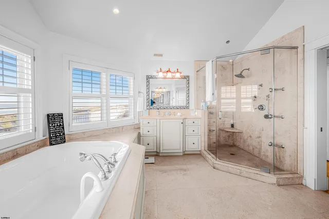 a view of city and ocean