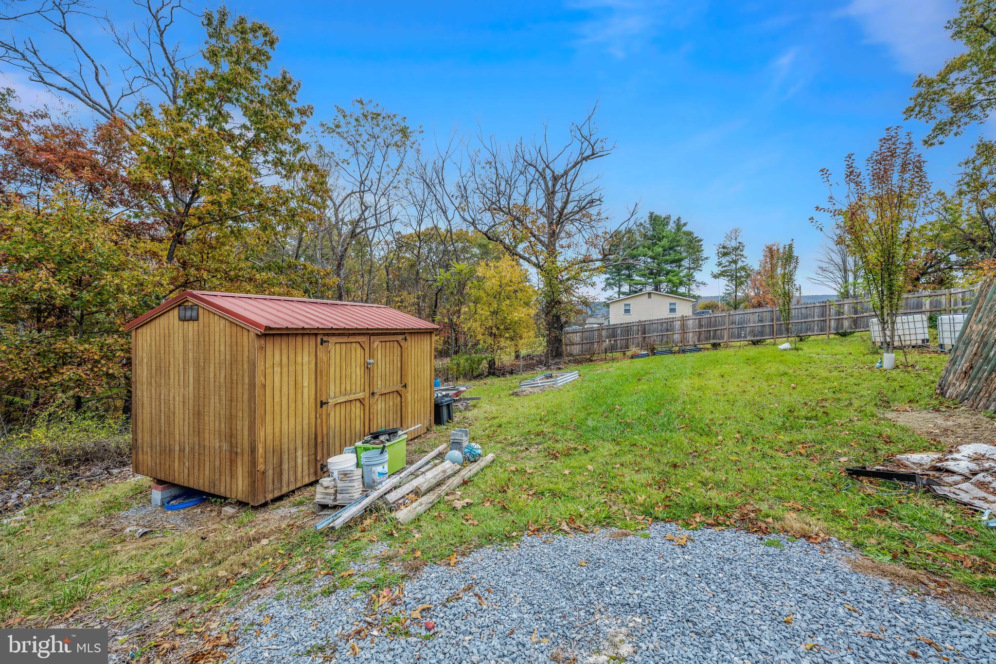 393 Ridersville Road Berkeley Springs, WV 25411 - Photo 13 of 29 Storage shed