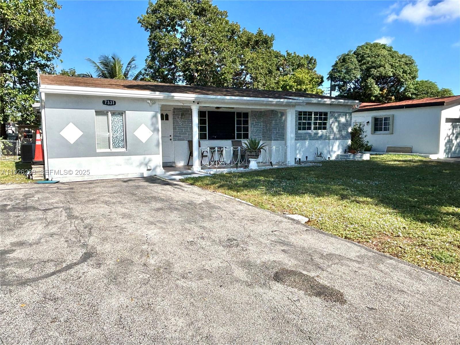 7331 Normandy Street Miramar, FL 33023 - Photo 3 of 29 front view of a house with a yard