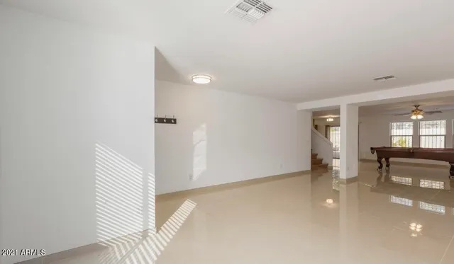 wooden floor in a room