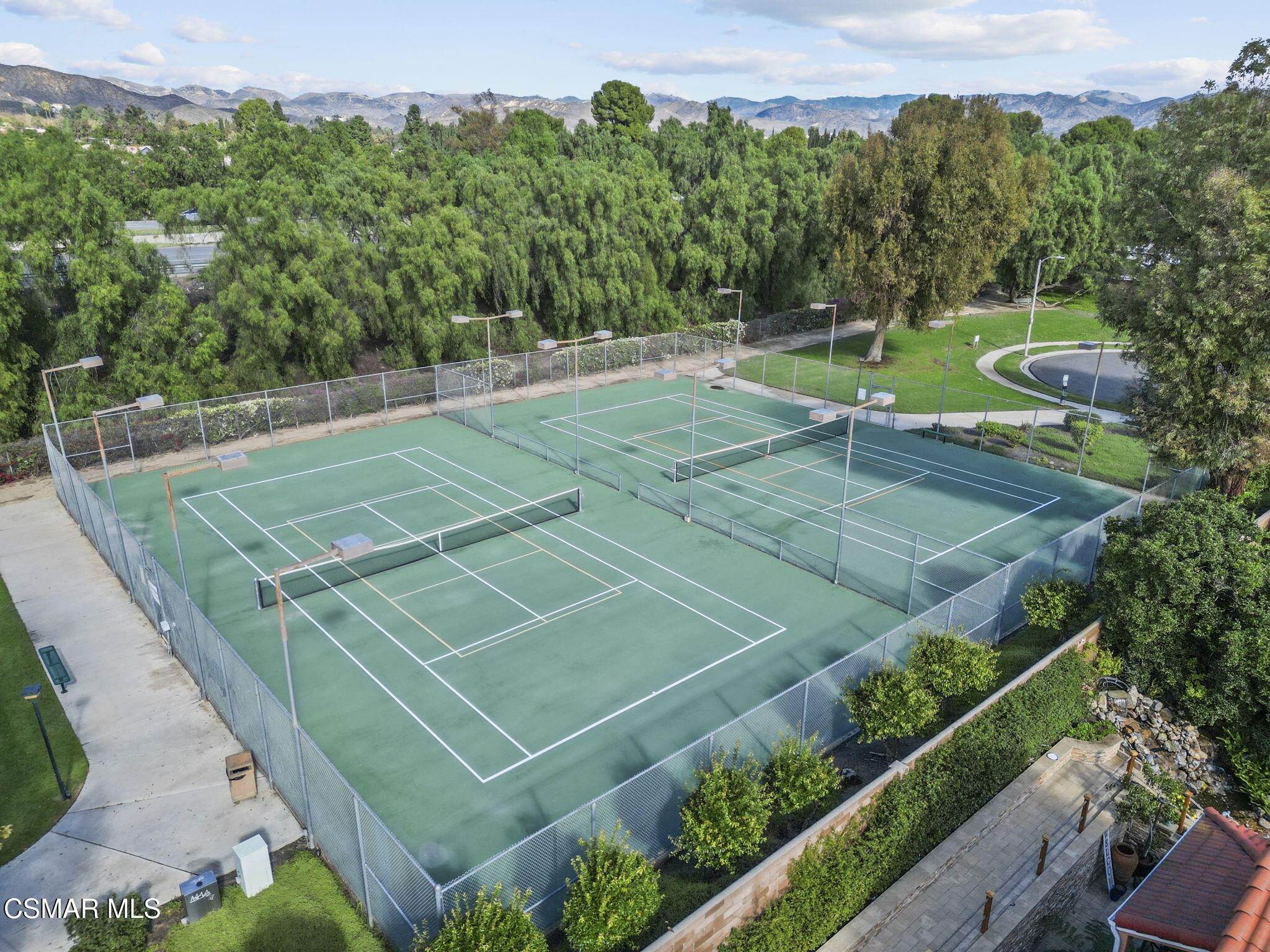 2508 Glenhurst Court Simi Valley, CA 93063 - Photo 37 of 41 a view of a tennis ground