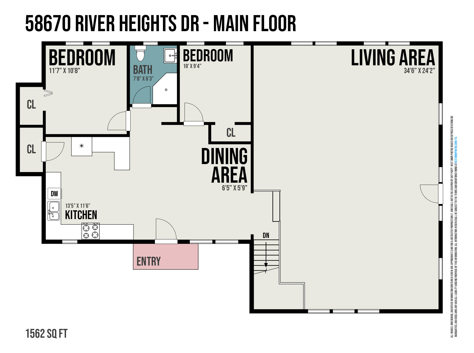 58670 River Heights Drive Three Rivers, MI 49093 - Photo 35 of 35 main floor