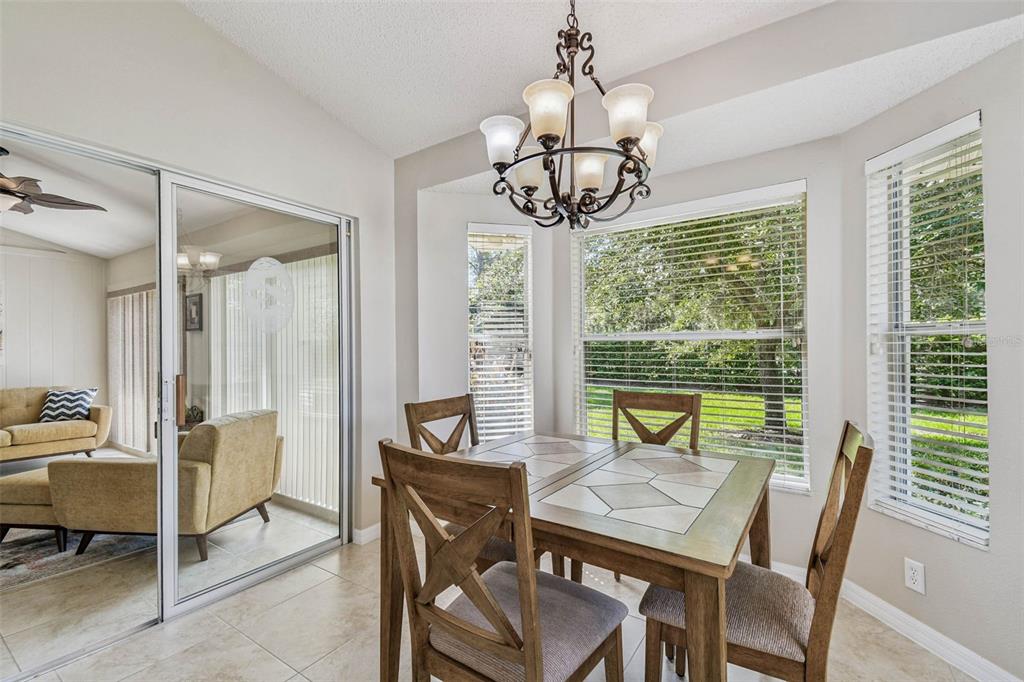 12202 Aaron Terrace Trinity, FL 34655 - Photo 13 of 41 a view of a dining room with furniture window and outside view