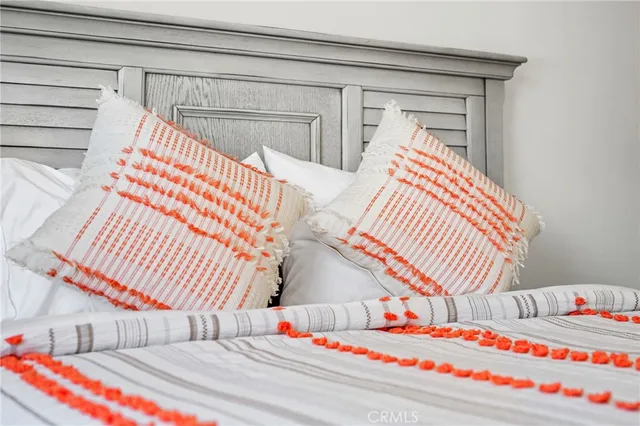 a utility room with an entryway and deck