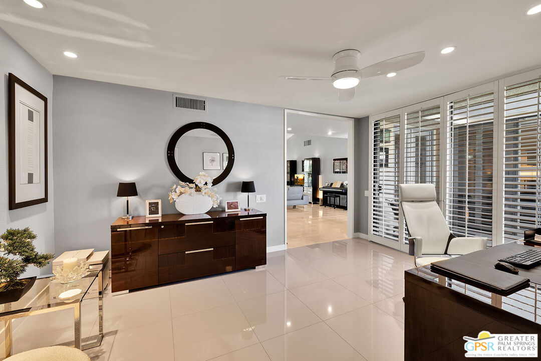 72355 Rodeo Way Rancho Mirage, CA 92270 - Photo 29 of 43 a view of a workspace with furniture and window