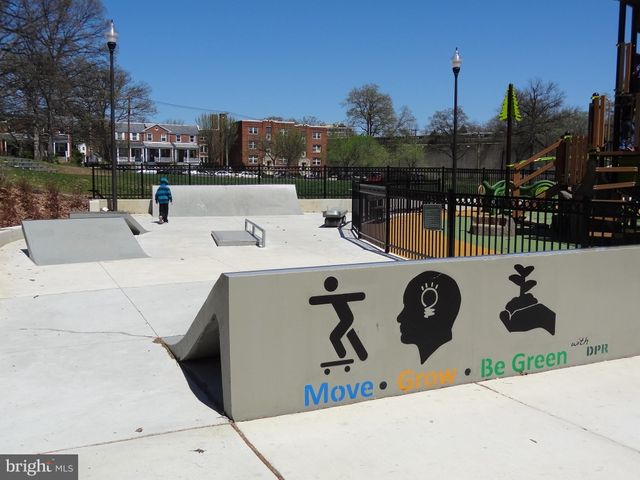 a front view of a building with entryway