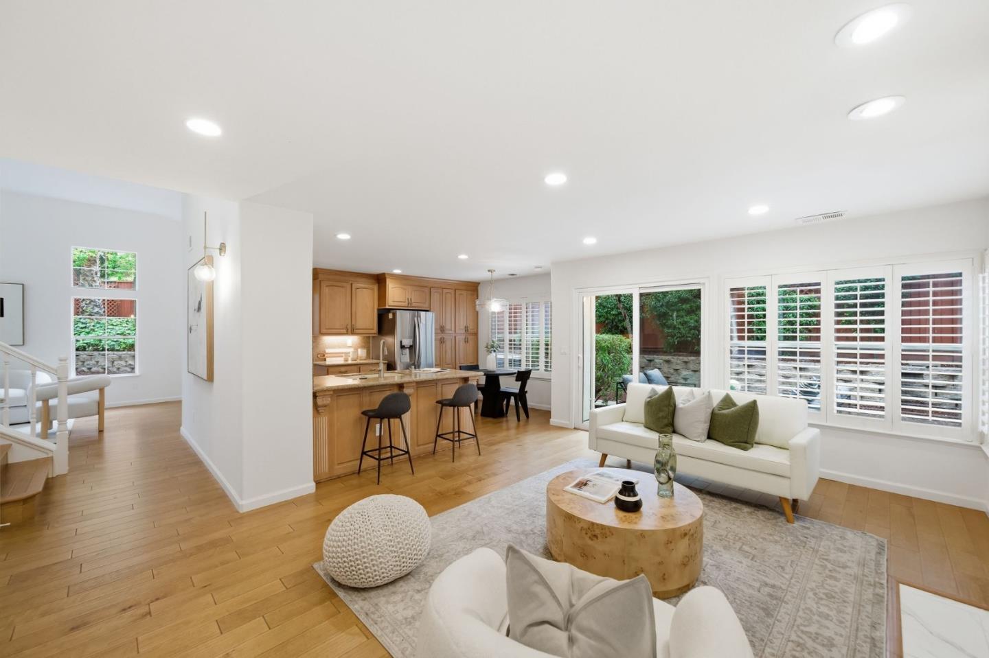 375 Montevideo Circle Fremont, CA 94539 - Photo 17 of 45 a living room with furniture and a large window