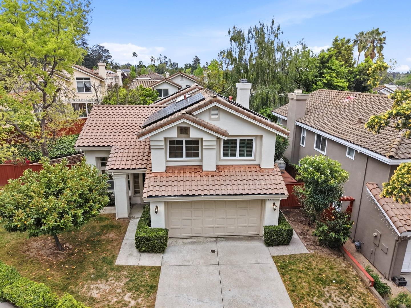 375 Montevideo Circle Fremont, CA 94539 - Photo 39 of 45 a aerial view of a house with a yard