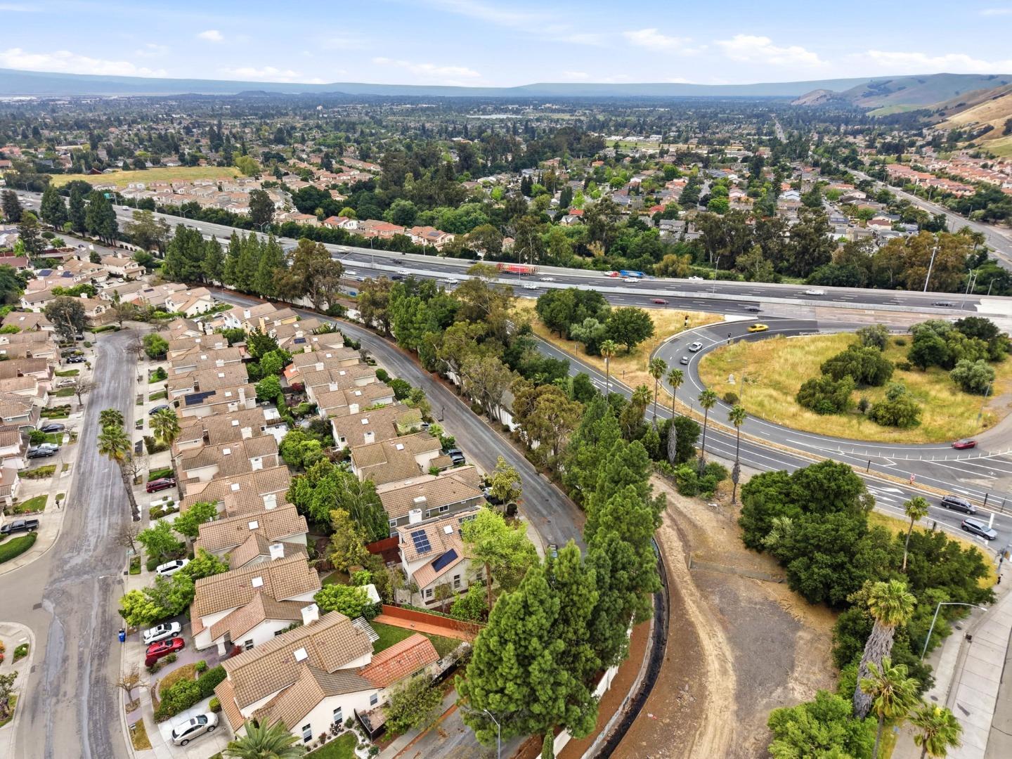 375 Montevideo Circle Fremont, CA 94539 - Photo 44 of 45 an aerial view of a city