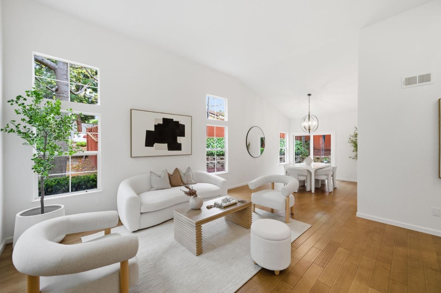 375 Montevideo Circle Fremont, CA 94539 - Photo 7 of 45 a living room with furniture and a flat screen tv