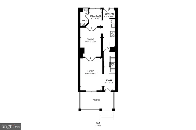 a picture of a floor plan
