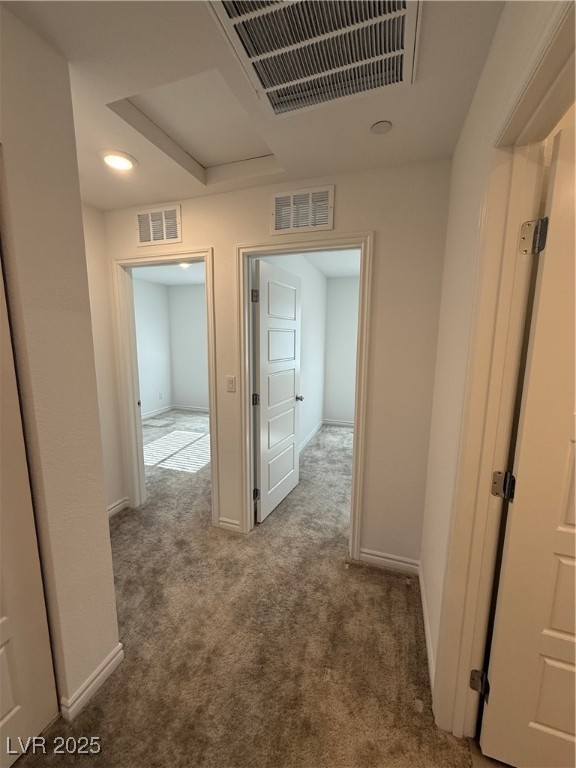 10774 Astell Isle Court Las Vegas, NV 89166 - Photo 27 of 34 Corridor featuring carpet floors and recessed lighting