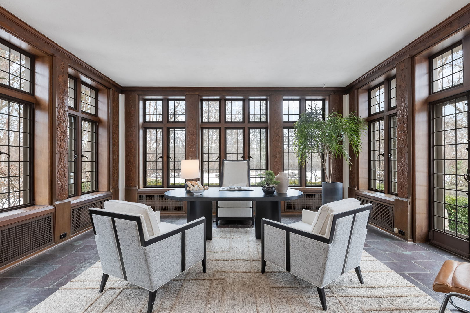 1650 Green Bay Road Lake Bluff, IL 60044 - Photo 11 of 63 a living room with furniture and two windows