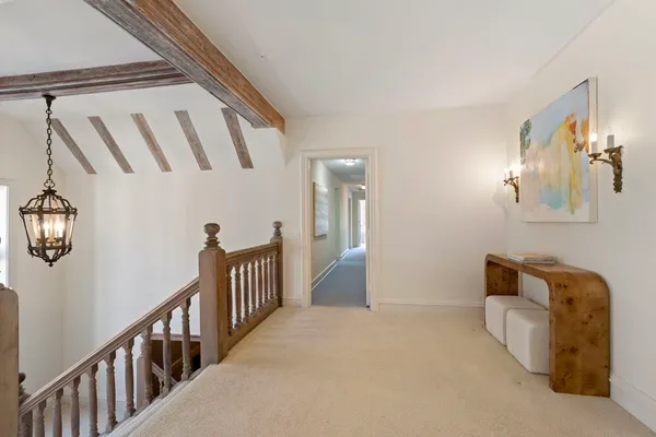 a bedroom with bed and a window