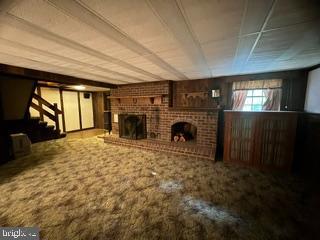 1482 Hilltop Road Leesport, PA 19533 - Photo 28 of 41 Rec Room w/Woodburning Fireplace