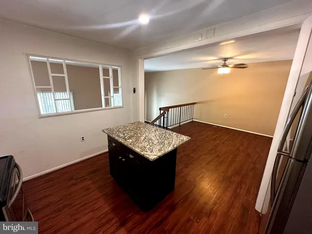 a view of wooden floor