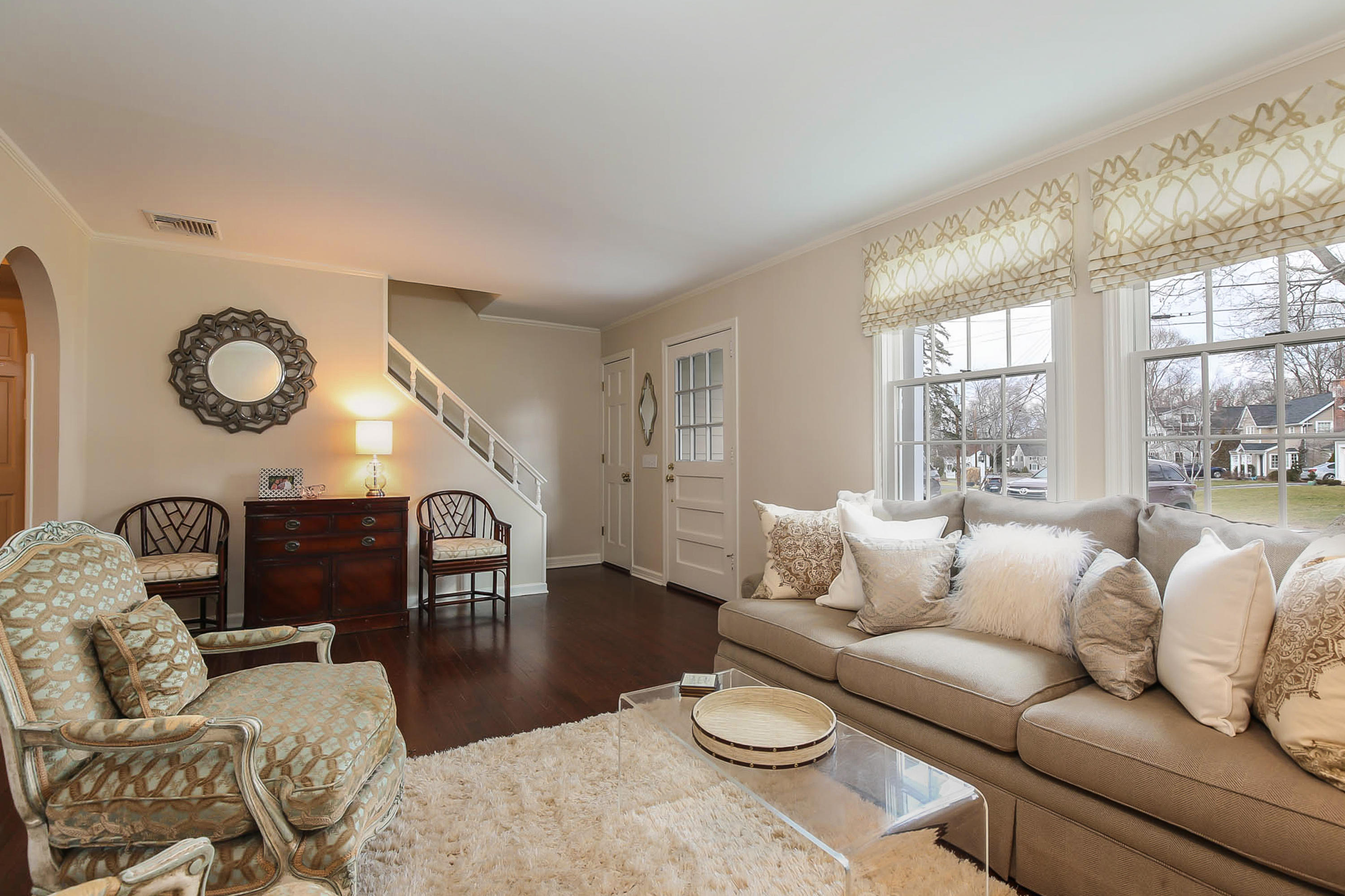 25 Miles Road Darien, CT 06820 - Photo 3 of 30 a living room with furniture and a large window