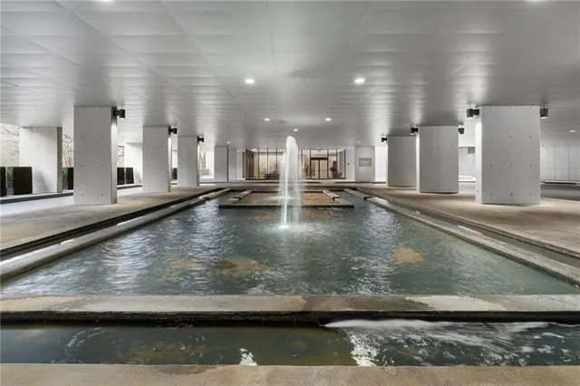 a large room with lots of counter space