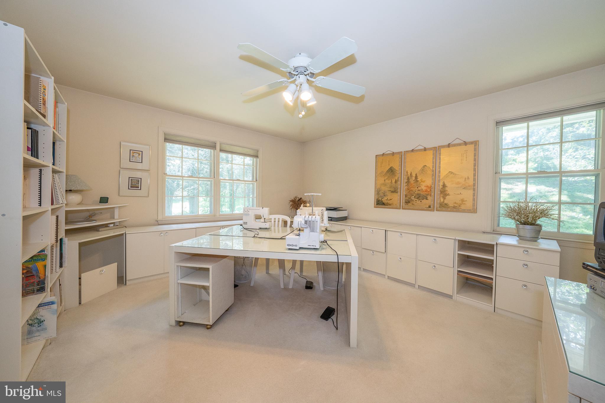 2227 North Stone Ridge Lane Villanova, PA 19085 - Photo 23 of 49 a view of a workspace with furniture and a window
