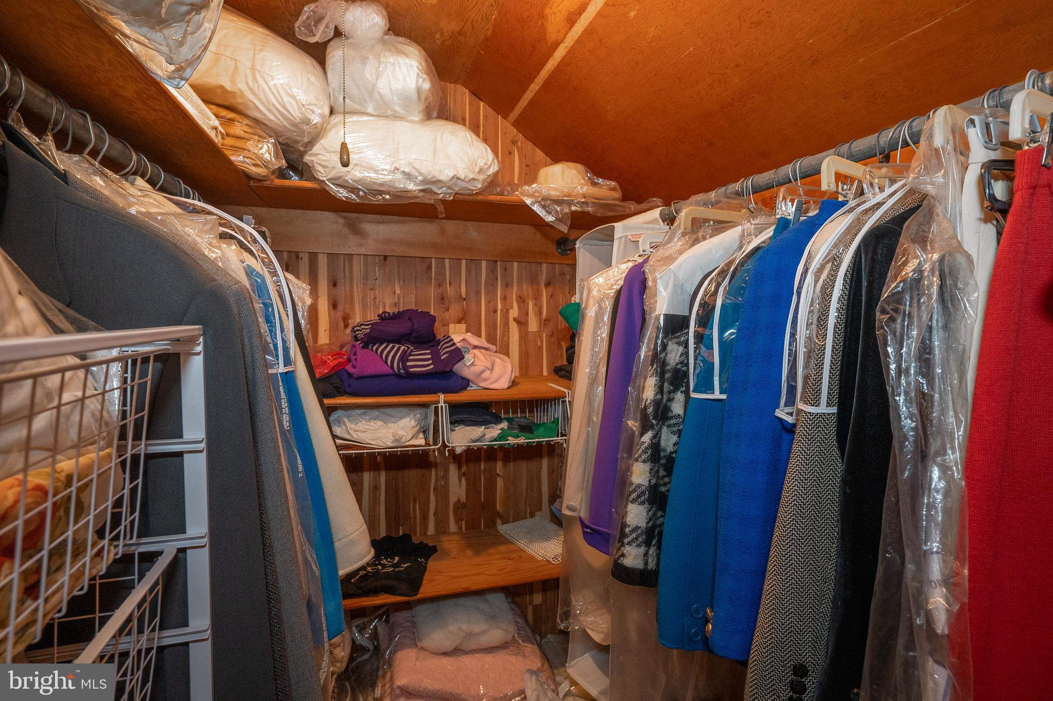 2227 North Stone Ridge Lane Villanova, PA 19085 - Photo 38 of 49 a view of walk in closet with clothes and shoes