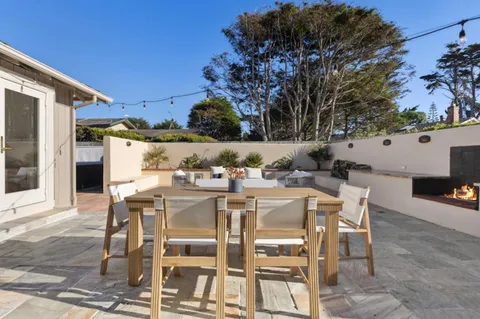 a view of outdoor space and patio