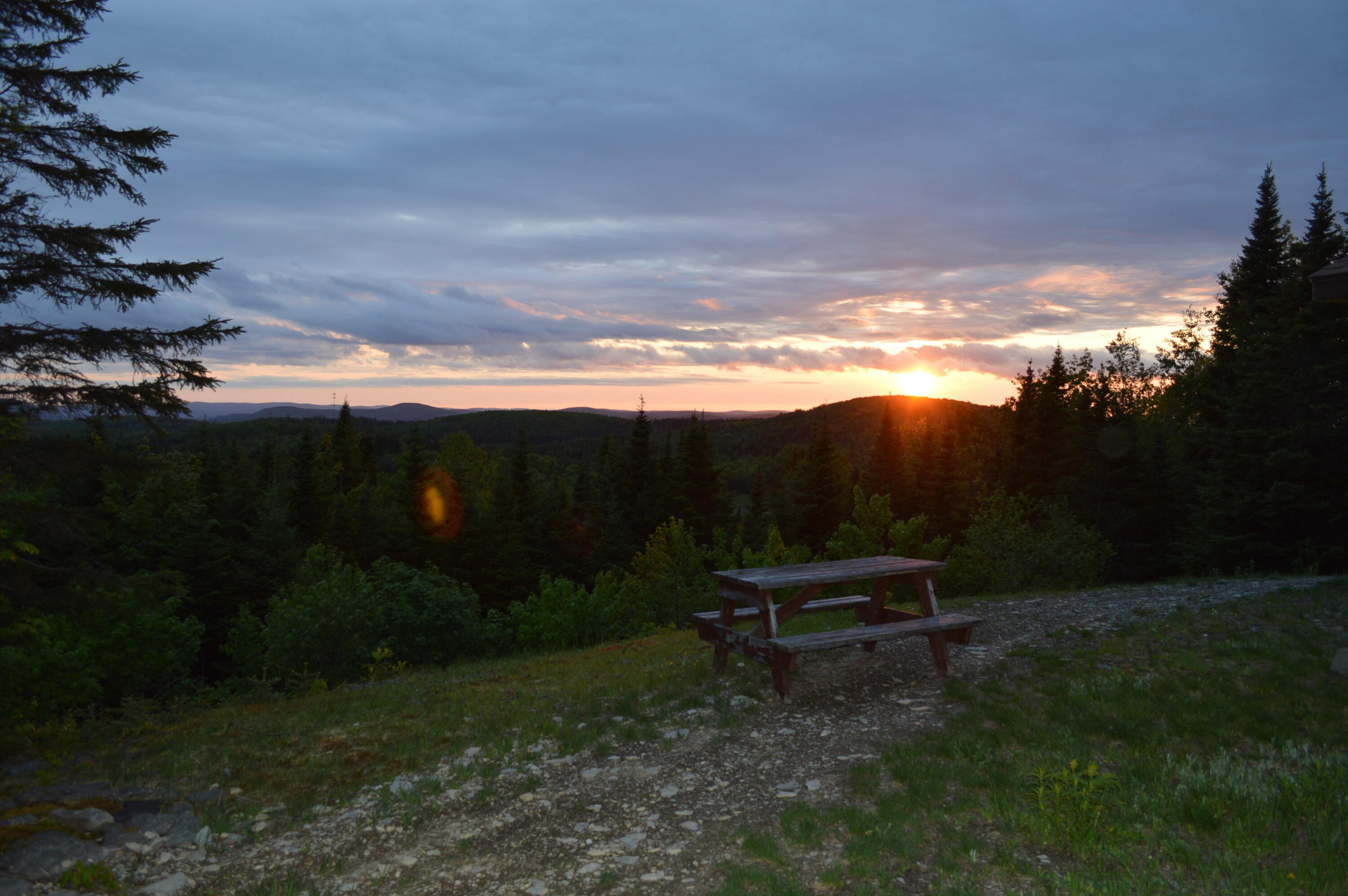 739 Charette Hill Road Fort Kent, ME 04743 - Photo 23 of 29 View of setting sun
